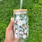 Daisies Glass Can - 16oz