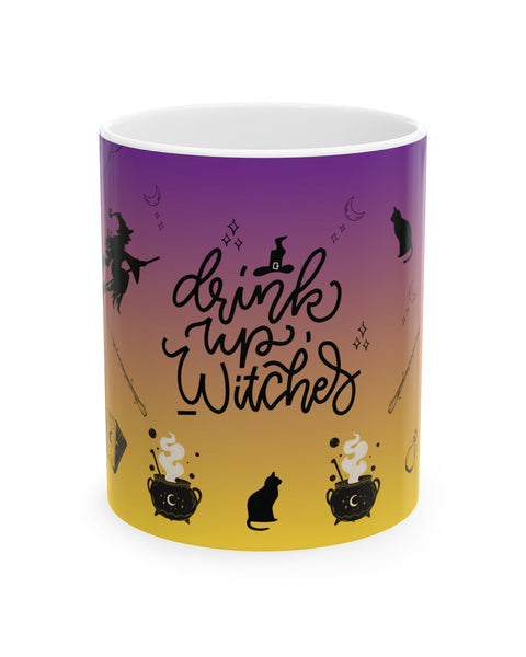 Drink Up Witches Ceramic Mug