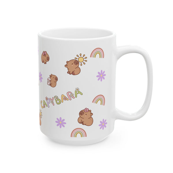 Cute Capybara Ceramic Mug