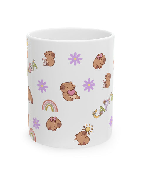 Cute Capybara Ceramic Mug