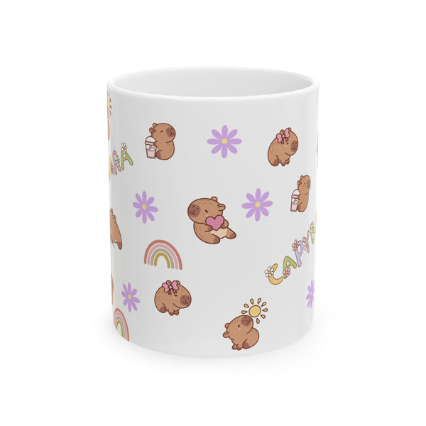Cute Capybara Ceramic Mug