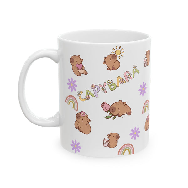 Cute Capybara Ceramic Mug
