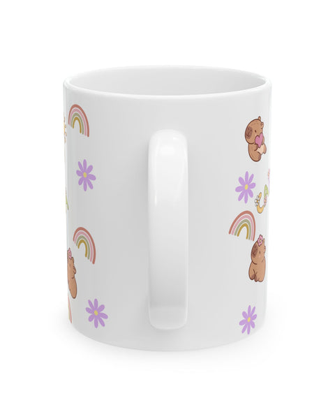 Cute Capybara Ceramic Mug | 11oz & 15oz