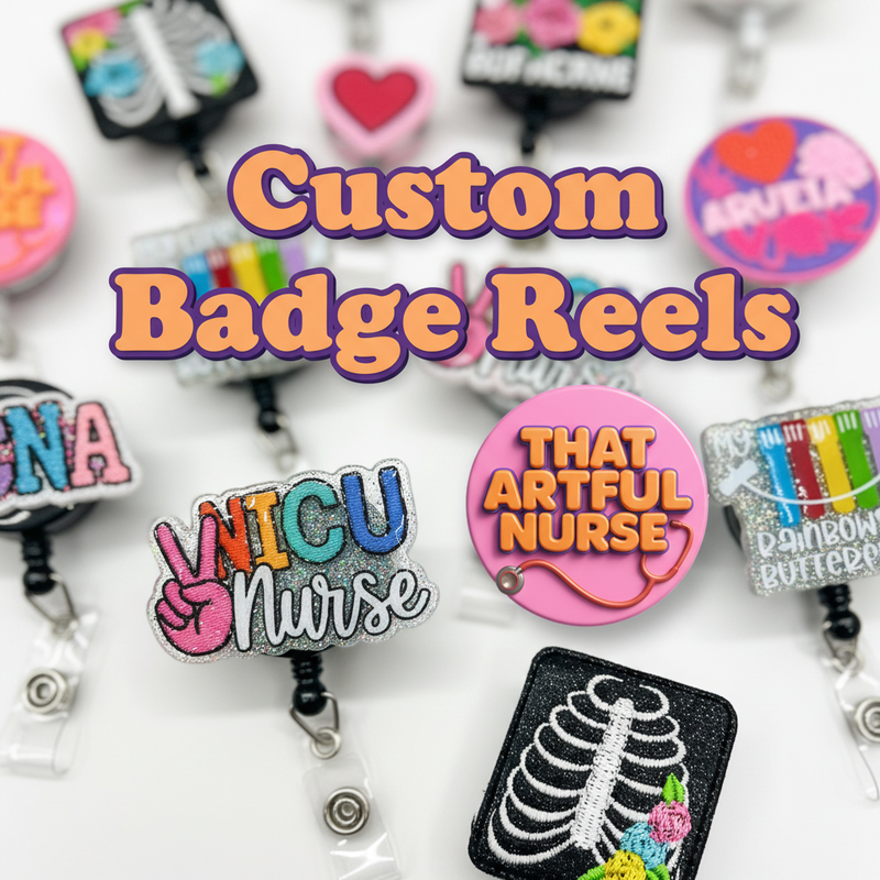 Custom Badge Reels Product Photo